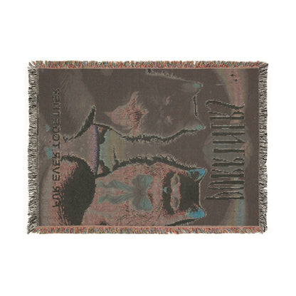 Purrtners, Fur-ever Together Woven Blanket  | Cozy Cat Lover’s Home Décor