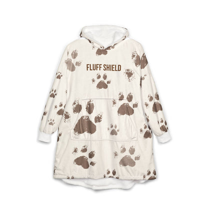 Hooded Blanket "Fluff Shield" – Cozy Pet Hair Protection for Cat & Dog Lovers