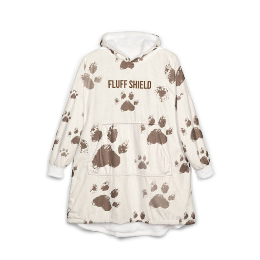 Hooded Blanket "Fluff Shield" – Cozy Pet Hair Protection for Cat & Dog Lovers