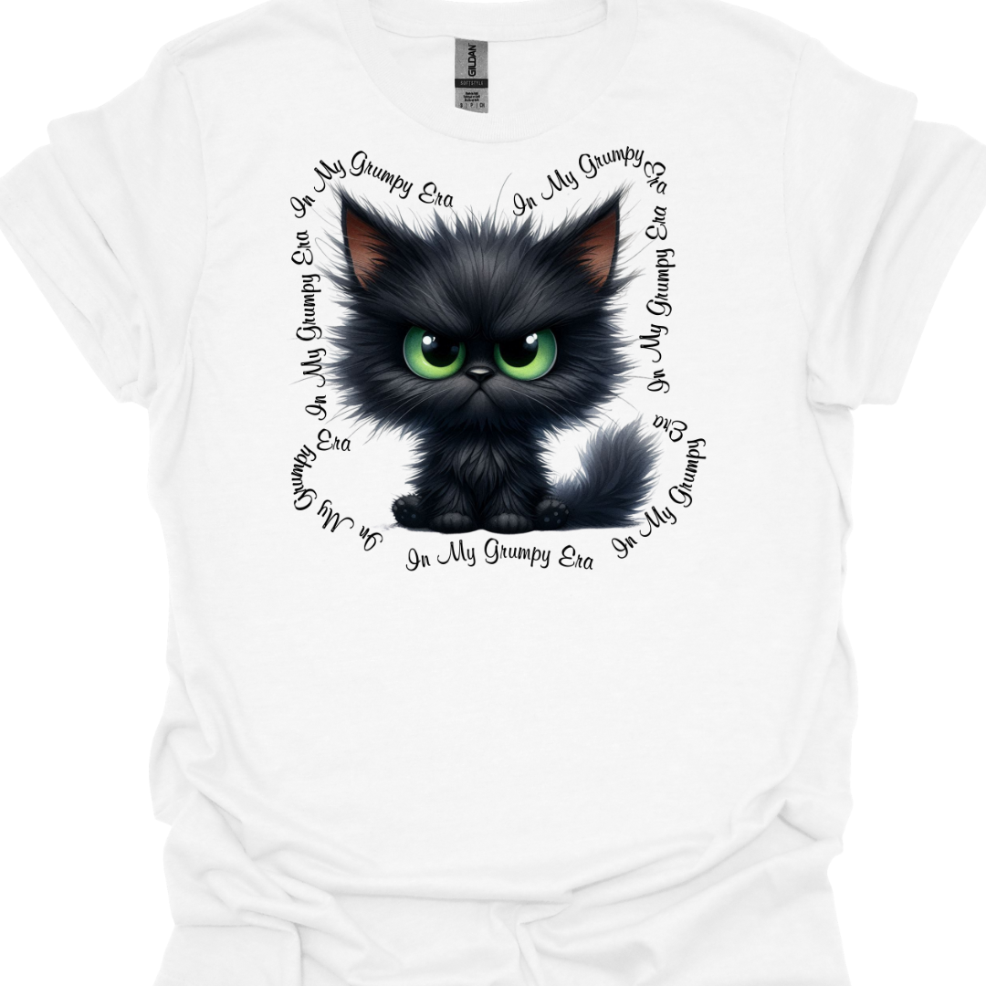 In My Grumpy Era Grumpy Cat T-Shirt – Funny and Stylish Cat Lover Apparel
