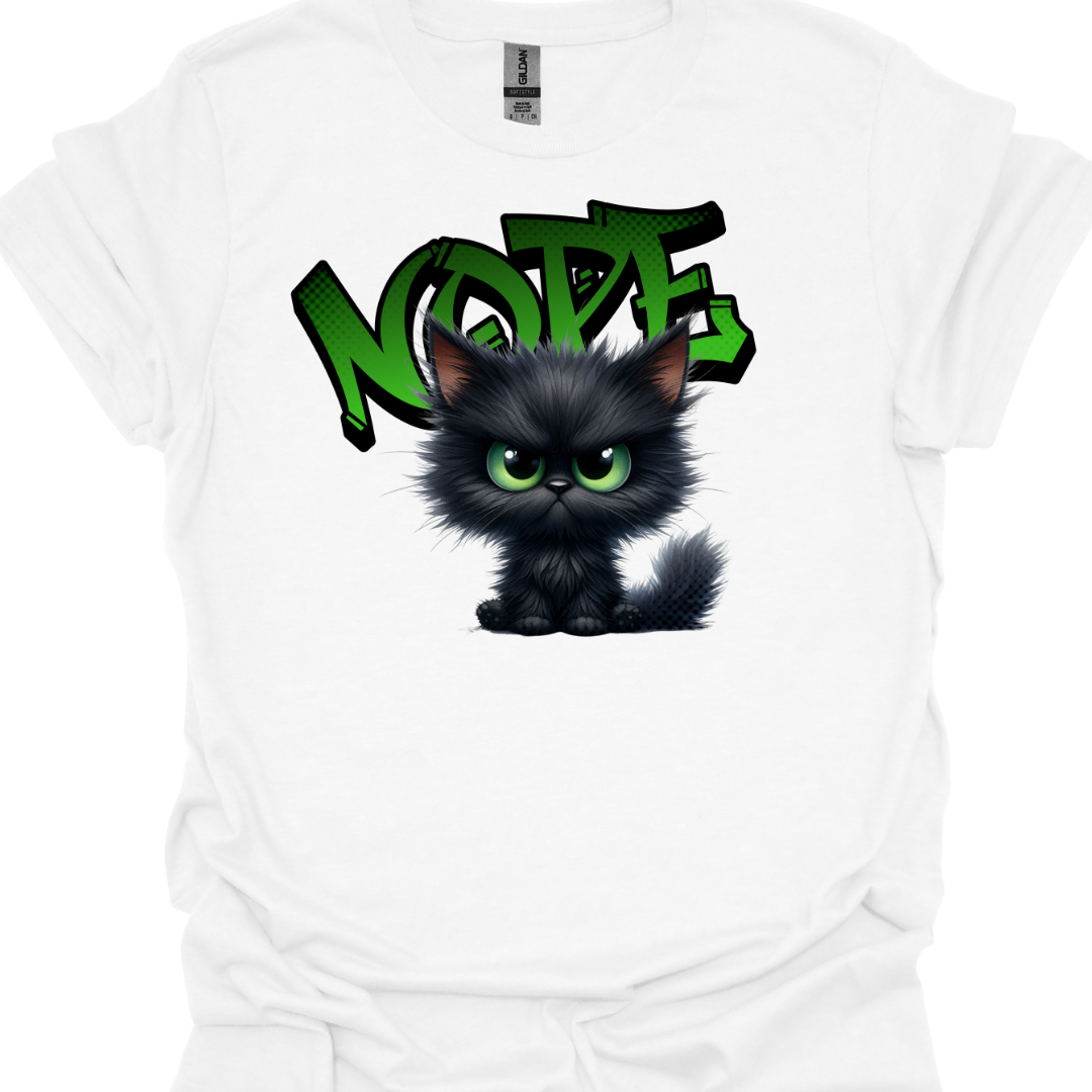 Grumpy Cat Nope Cat Lover T-Shirt  – Funny Cat Lover Apparel