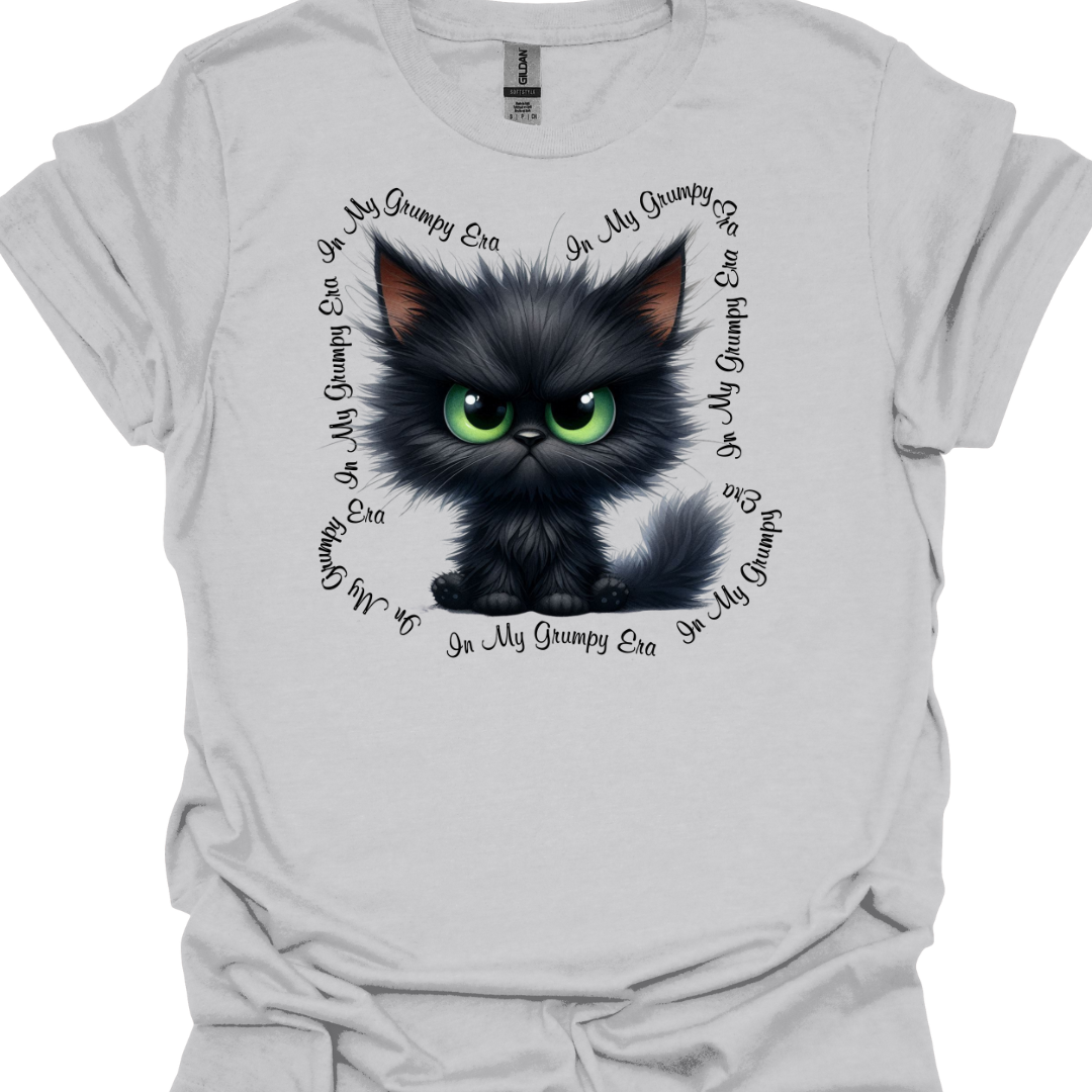In My Grumpy Era Grumpy Cat T-Shirt – Funny and Stylish Cat Lover Apparel