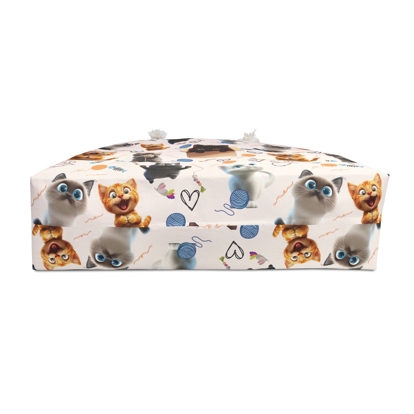 Cat Lover Tote Bag – Stylish & Spacious Cat Pattern Design | Perfect for Everyday Use